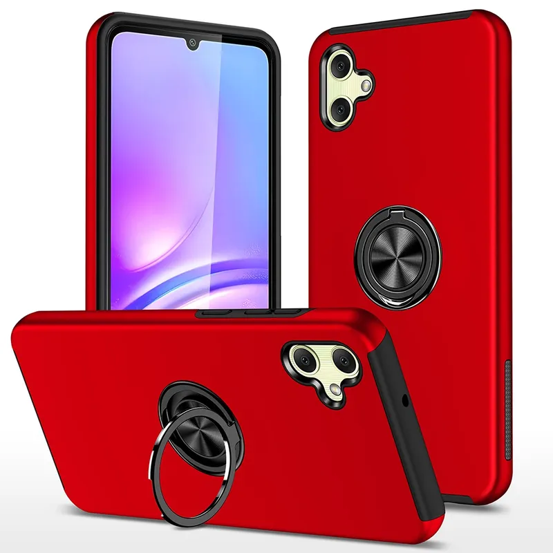 Magnetic Ring Holder Shockproof Case Cover for Samsung Galaxy A05 A055