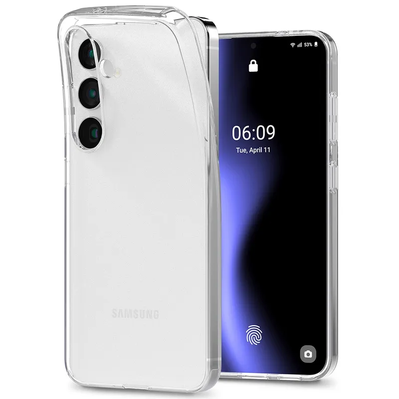 Mercury Transparent Jelly Case Cover for Samsung Galaxy S24 Plus