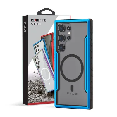 REDEFINE Shield Shockproof Heavy Duty Armor Case Cover With Magnetic Ring for Samsung Galaxy S24 Ult