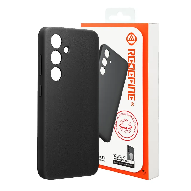 REDEFINE MASTERCRAFT Re-pro Polyurethane Leather Case Cover With Magnetic Ring for Samsung Galaxy S2