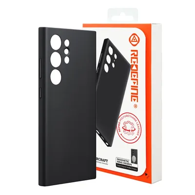 REDEFINE MASTERCRAFT Re-pro Polyurethane Leather Case Cover With Magnetic Ring for Samsung Galaxy S24 Ultra