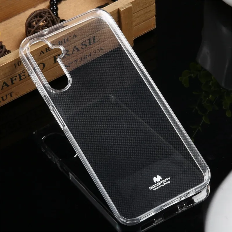 Mercury Transparent Jelly Case Cover for Samsung Galaxy A05s
