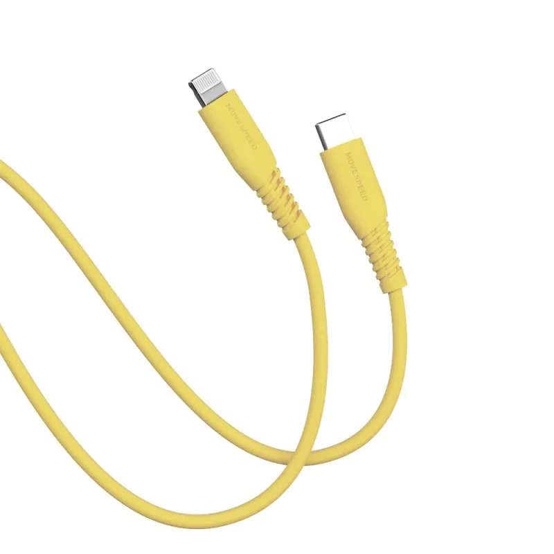 MOVE SPEED 20V/3A USB-C to Lightning Colorful Charging Cable 1.2m (YSUCM04-CL12)