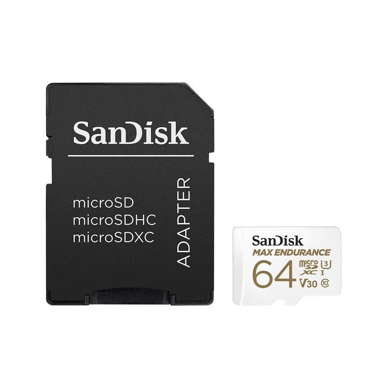 SanDisk MAX Endurance TF 64GB With Adapter (SDSQQVR-064G)