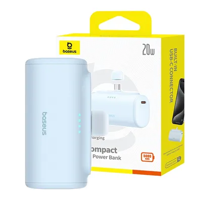 Baseus Compact Fast Charging Power Bank USB-C Edition 5000mAh 20W