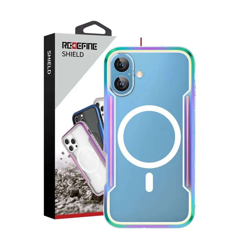 iPhone 16 Plus REDEFINE Shield Shockproof Heavy Duty Armor Case Cover With Magnetic Ring