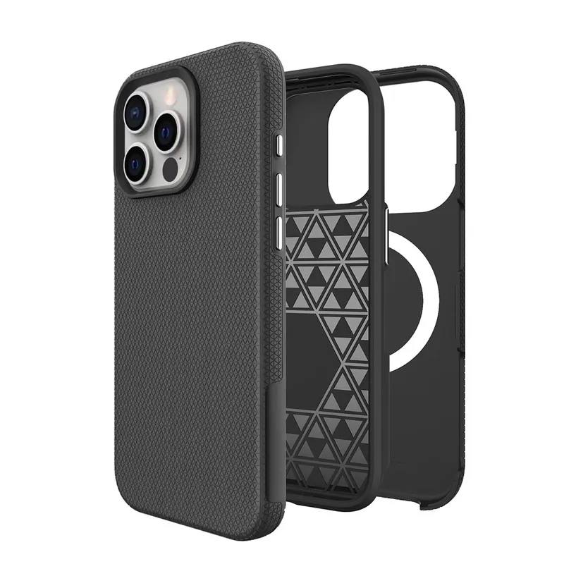 iPhone 16 Pro Rhinos Rugged Shockproof Case Cover With Magnetic Ring