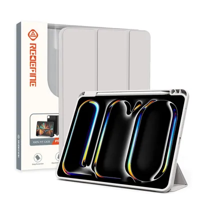 Soft TPU Back Shell Slim Case with Auto Sleep / Wake for iPad Pro 11 (2024)