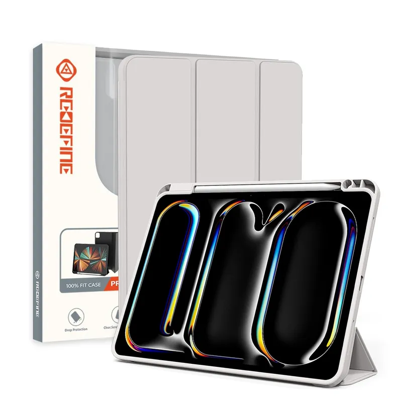 Soft TPU Back Shell Slim Case with Auto Sleep / Wake for iPad Pro 11 (2024)