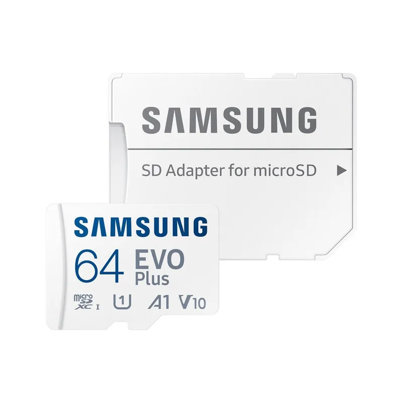 Samsung 64GB EVO Plus 160MB/s MicroSDXC Card With Adapter 2021 (MB-MC64SA)