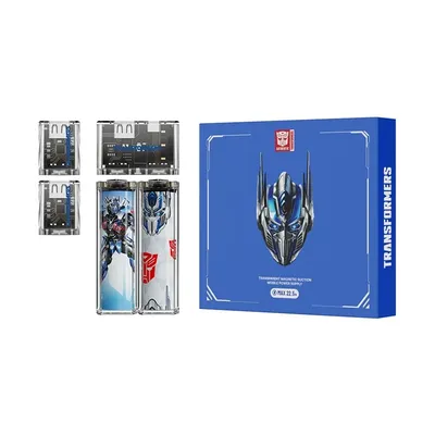 Transformers TF-D05 Removable Battery Charger Magnetic Power Bank 5000mAh*2