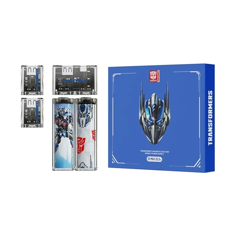 Transformers TF-D05 Removable Battery Charger Magnetic Power Bank 5000mAh*2