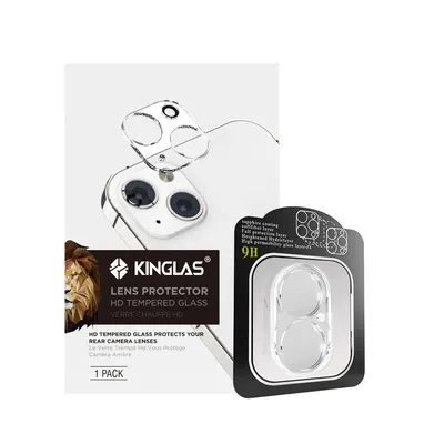 iPhone 16 / 16 Plus Kinglas 3D Transparent Camera Lens Protector Film