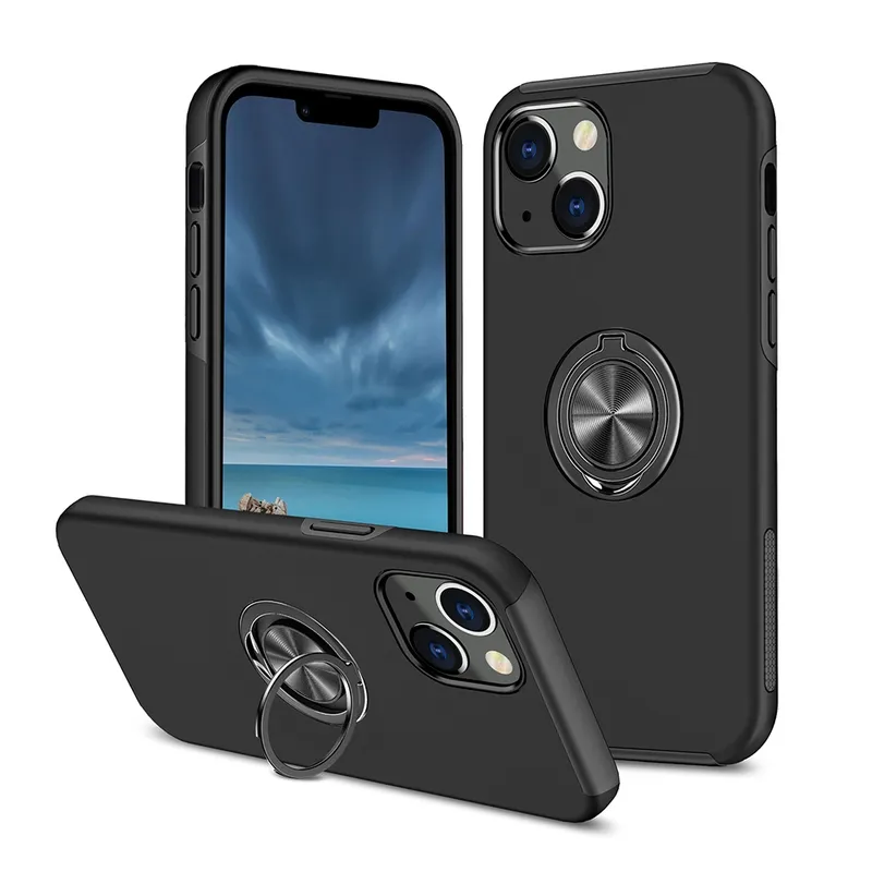 Magnetic Ring Holder Shockproof Case Cover for iPhone 13 / 14