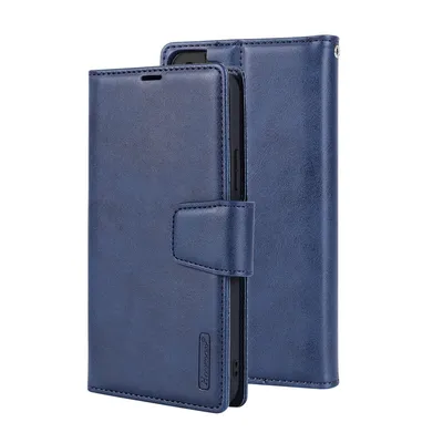 Hanman 2 in 1 Detachable Flip Leather Wallet Case With Magnetic Ring for Samsung Galaxy S25 Plus