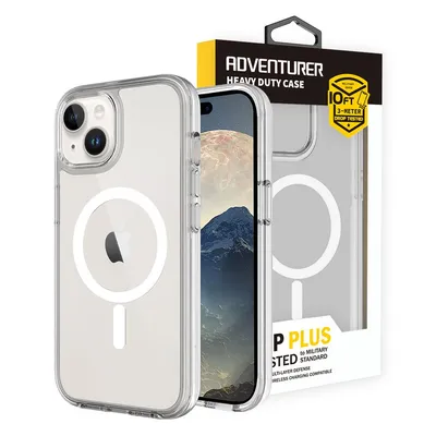 iPhone 14 Plus / 15 Plus Hybrid Beatles Shockproof Case Cover with Magnetic Ring