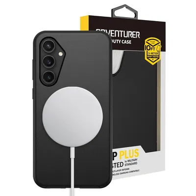 Hybrid Beatles Shockproof Case Cover with Magnetic Ring for Samsung Galaxy S24 Plus / S25 Plus