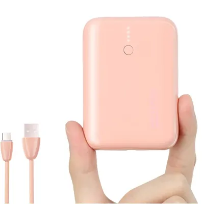 MOVE SPEED Portable Charger Mini Cute Power Bank 10000mAh 22.5W