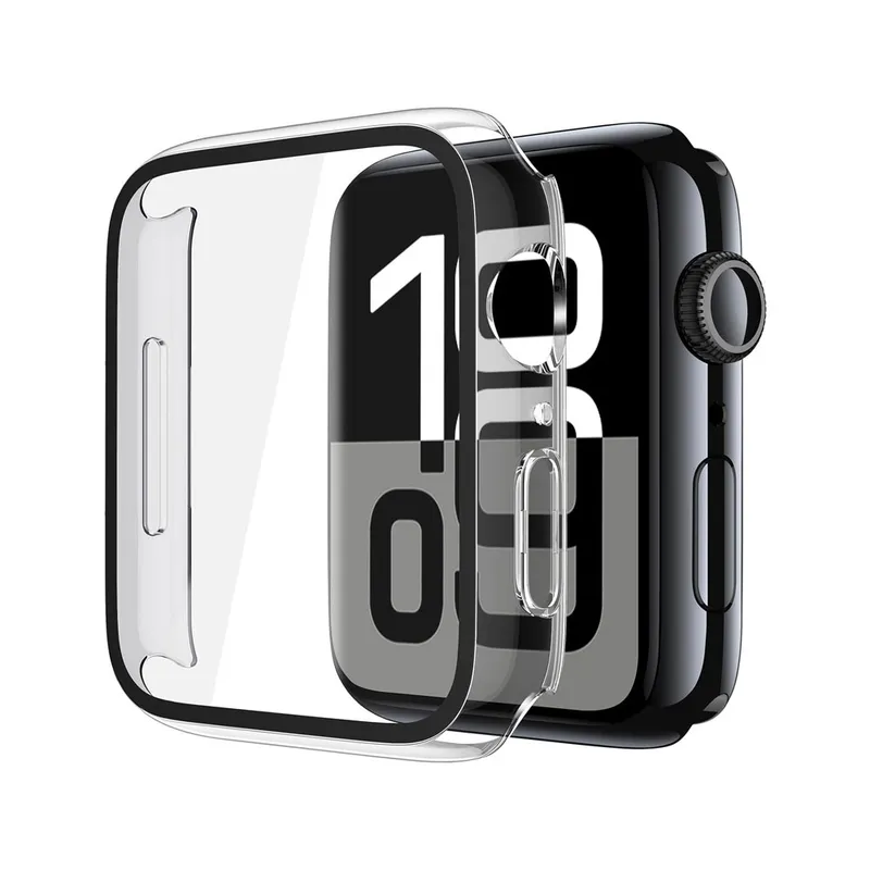 REDEFYNE Hard PC Case with Tempered Glass Screen Protector for Apple Watch Series 10 42mm / Series 11 42mm