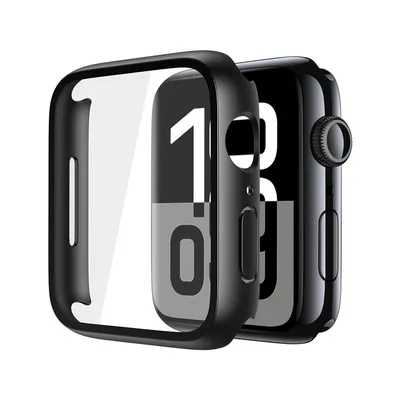 REDEFYNE Hard PC Case with Tempered Glass Screen Protector for Apple Watch Series 10 46mm / Series 11 46mm