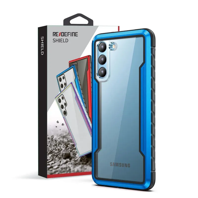 REDEFINE Shield Shockproof Heavy Duty Armor Case Cover for Samsung Galaxy S24 / S25