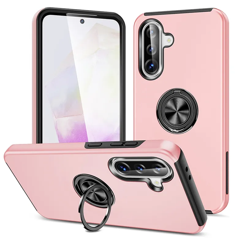 Magnetic Ring Holder Shockproof Case Cover for Samsung Galaxy A56 5G A566